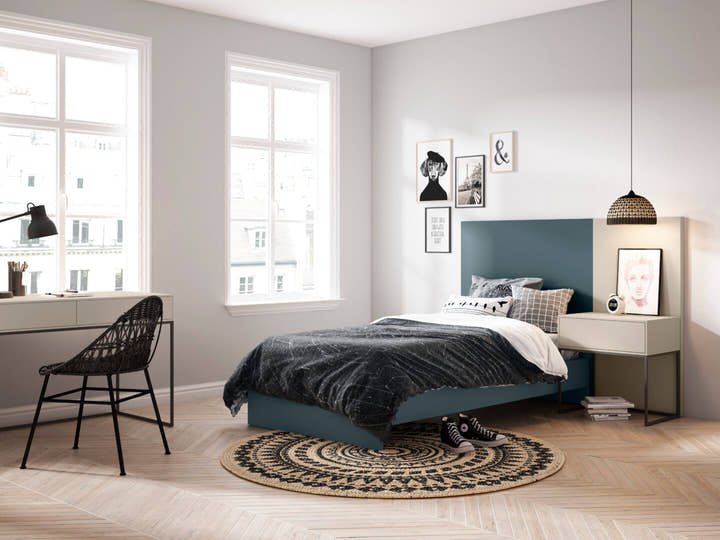 Op maat gemaakt houten bedframe 