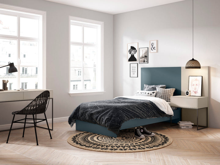 Custom-made wooden bed frame 