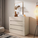 Custom-made wooden bed frame 