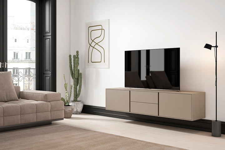Customizable wooden TV stand - Alicia 
