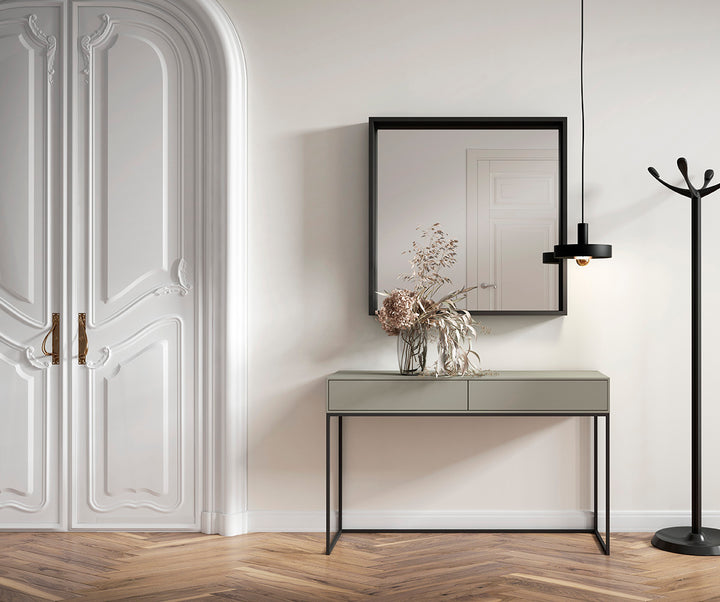 Custom-made lacquered wooden console table - Lanzarote 