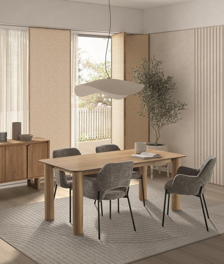 Silla tela en ambiente decorado (2)