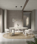 Silla tela en ambiente decorado