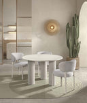 Silla tela en ambiente decorado