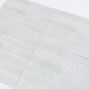 10 Azulejos Autoadhesivos 3D Blancos 23x29 cm