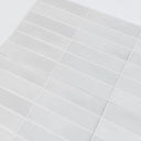 10 Azulejos Autoadhesivos 3D Blancos 23x29 cm