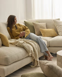 Sofá Delos 4 plazas chaise longue