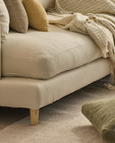 Sofá Delos 4 plazas chaise longue