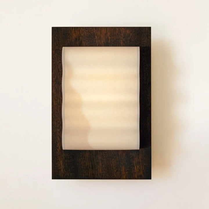 Aplique de pared lámpara Frame Wood