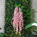 Enredadera Artificial de Flores Glicina Rosa – Pack de 12 Ramas Decorativas