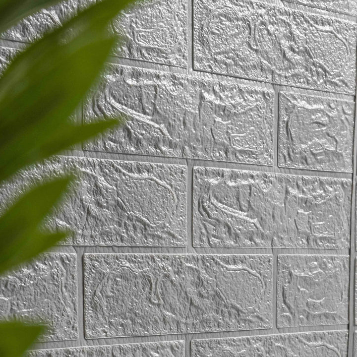 10 Paneles Autoadhesivos Grises 77x70 cm