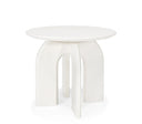 hana mesa auxiliar studio silva color blanco lacado