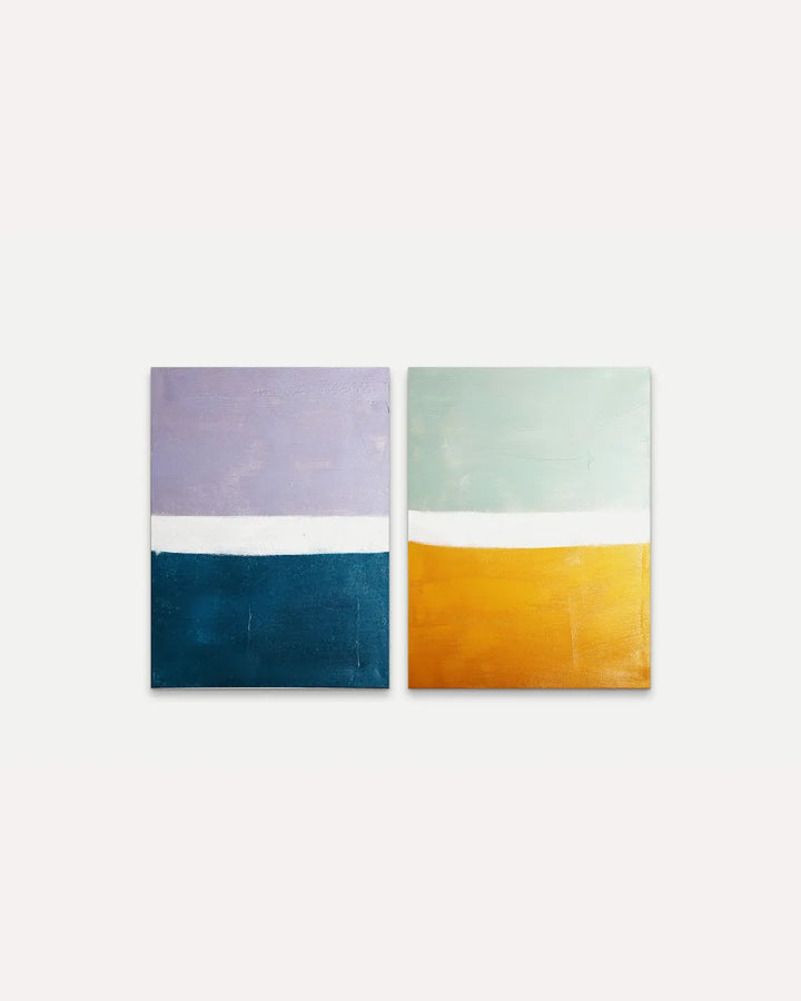 Set of 2 LUDKA canvases