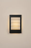Aplique de pared lámpara Frame Black L
