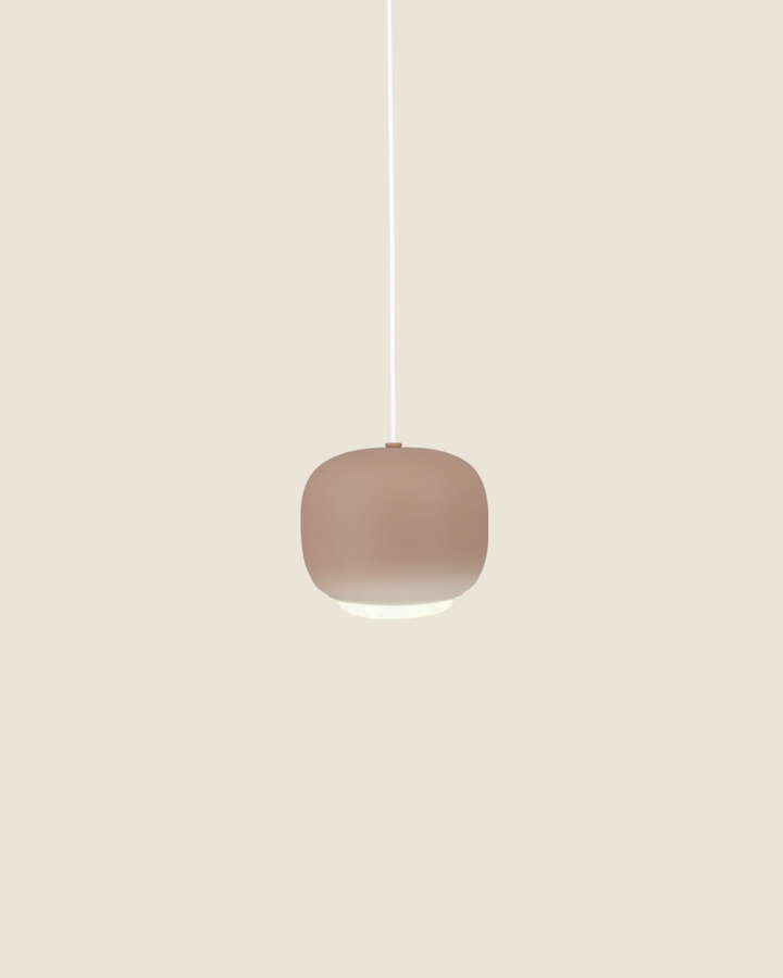 Lámpara de techo Drop light y pink