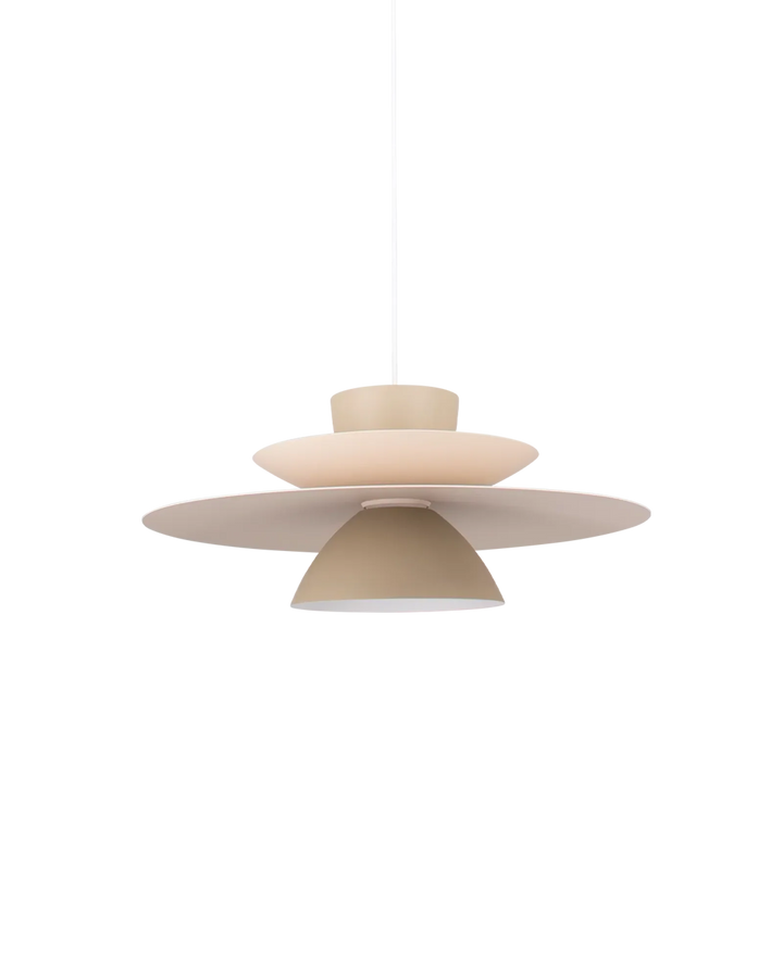 Lámpara de techo Nexo khaki y beige