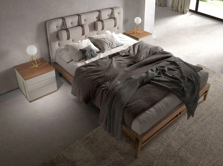 Lámpara de sobremesa acero dorado y cristal blanco - Lámpara - El Workshop - dorado