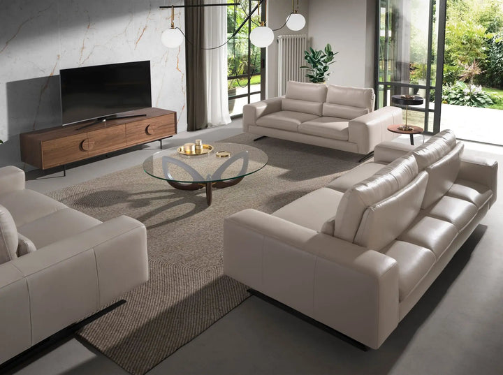 Lampara de sobremesa en aluminio color dorado