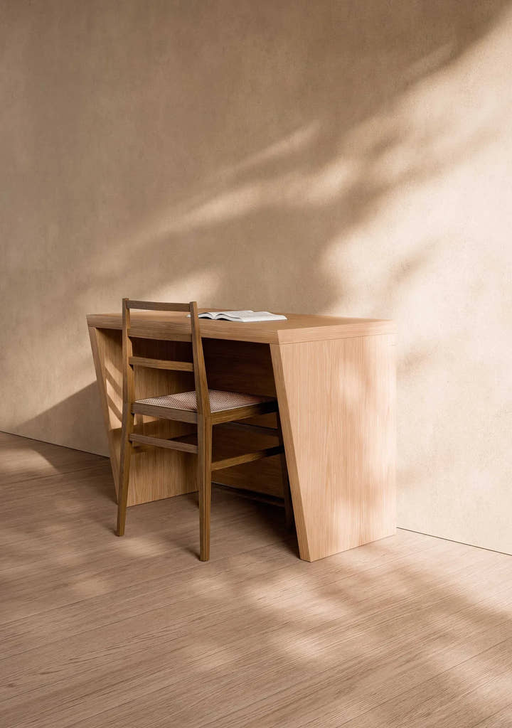 Escritorio Teresa - Escritorio - El Workshop - Madera de roble