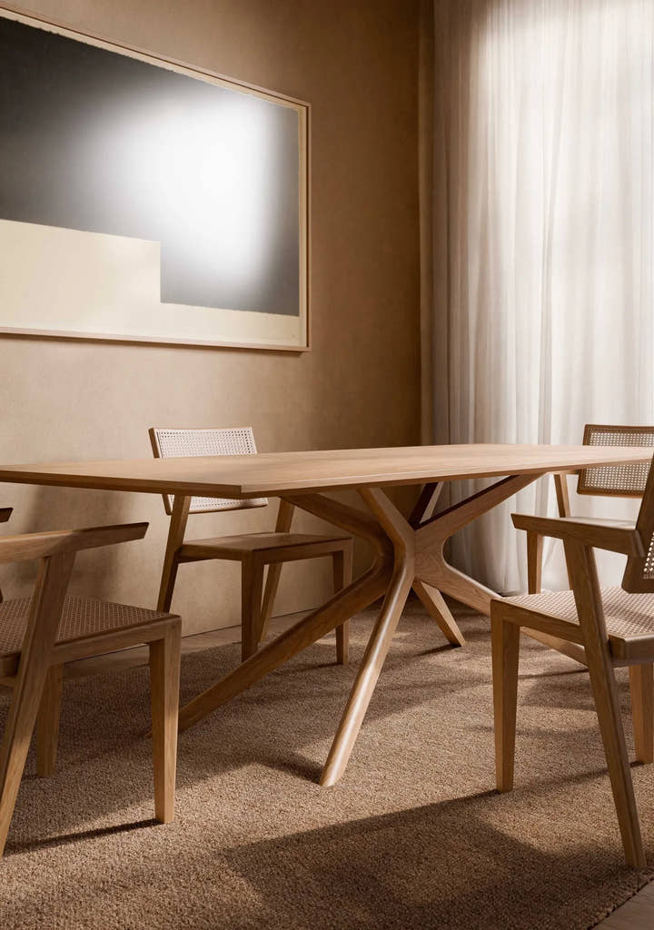 Mesa de comedor Laura - Mesa de comedor - El Workshop - Madera de roble