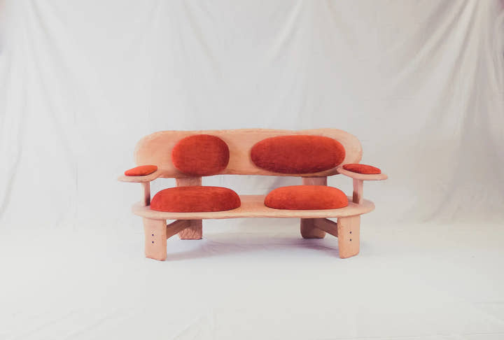 Banco Benchy Bench - Sillón - El Workshop - rojo