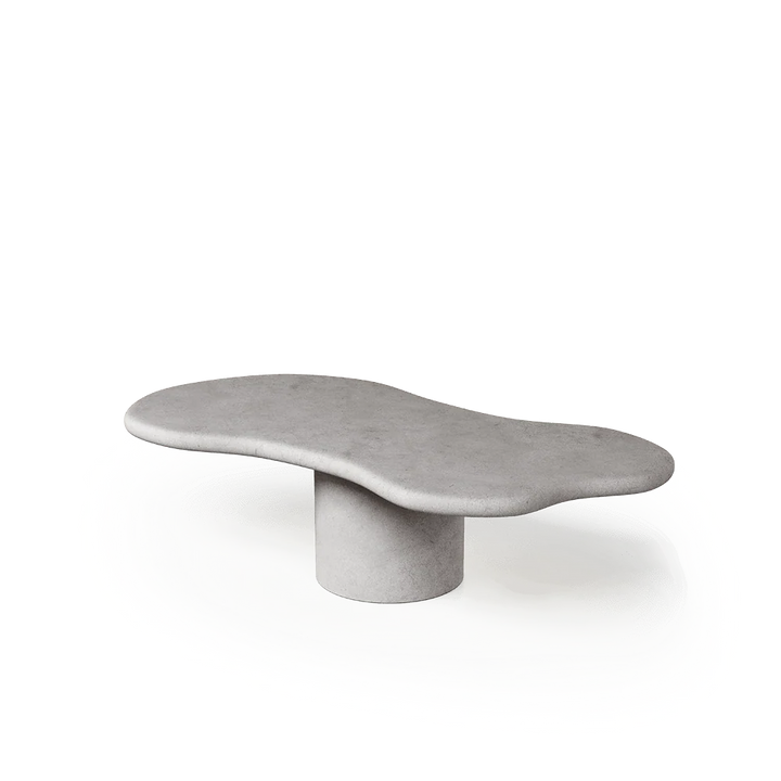 Mesa de centro Indo en microcemento