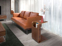 Mesa rincón rectangular nogal