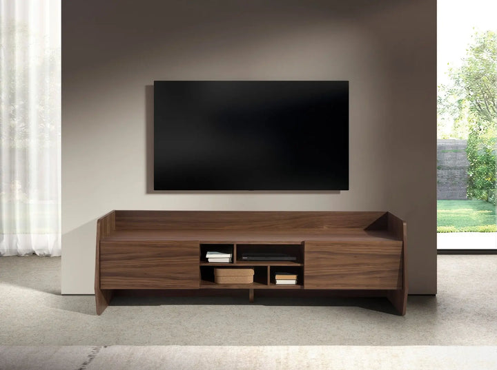 Mueble TV nogal de diseño unico