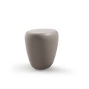 Mesa auxiliar Oasis gris en microcemento