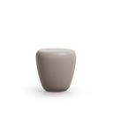 Mesa auxiliar Oasis gris en microcemento