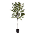 Pack Olivo 150 cm + Cesto Mimbre 32 cm