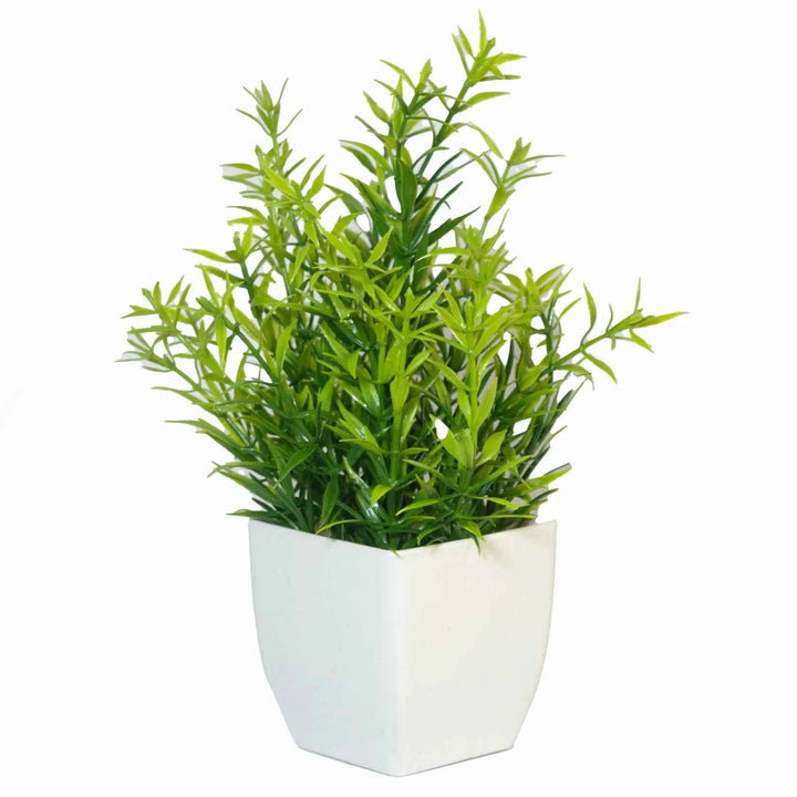 Plantas Pequeñas Artificiales con Maceta – 4 Piezas