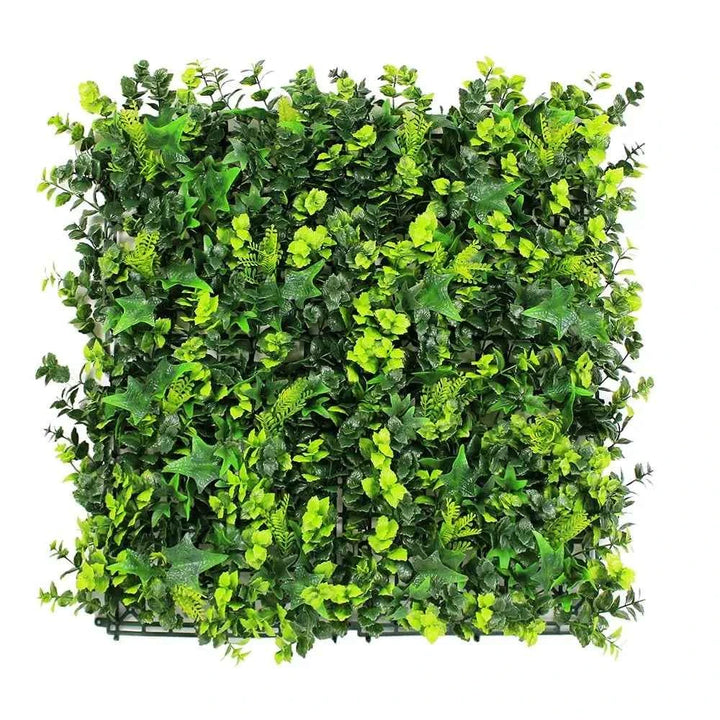 Jardín Vertical Artificial Paraná – Pack 4 paneles 50x50cm (1m²)