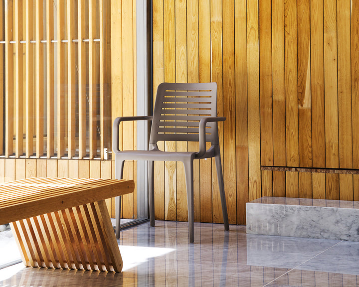 Sillón polipropileno blanco