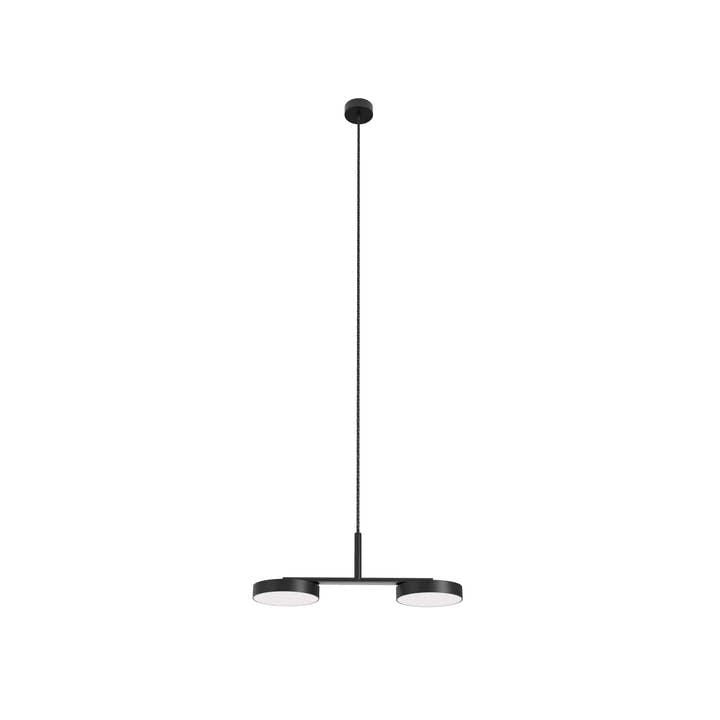 Rafaela Duo Pendant Lamp - Matte Black