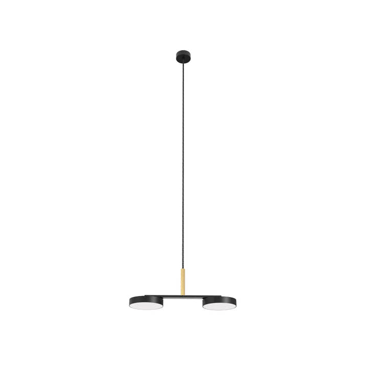 Rafaela Duo Pendant Lamp - Matte Black