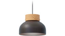 Reiko Flat Pendant Lamp - Matte Black