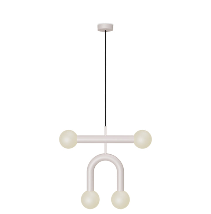 Rigoberta Pendant Lamp Duo Super Curved - Matte White