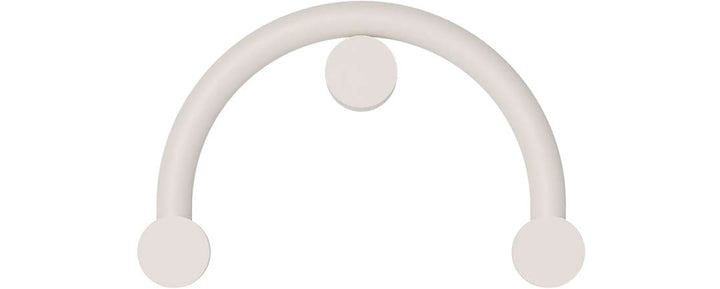 Rigoberta Curved Indirect Wall Lamp - Matte White