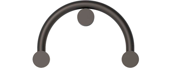 Rigoberta Curved Indirect Wall Lamp - Matte Black