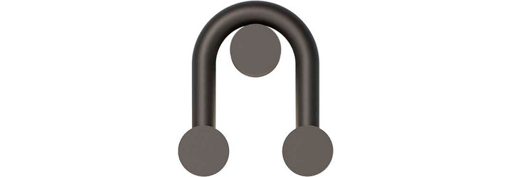 Rigoberta Super Curved Indirect Wall Lamp - Matte Black