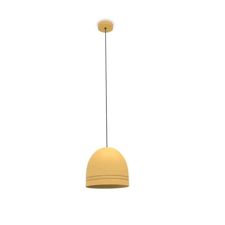 Round Pendant Lamp - Sand Yellow