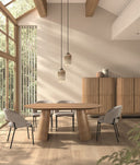 Silla tela en ambiente decorado (2)