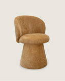 Silla Aura en tela camel (tapizado)