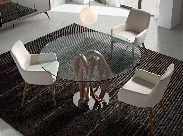 Silla tela beige - Silla - El Workshop - 57x64x88cm