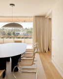 Hana black dining table