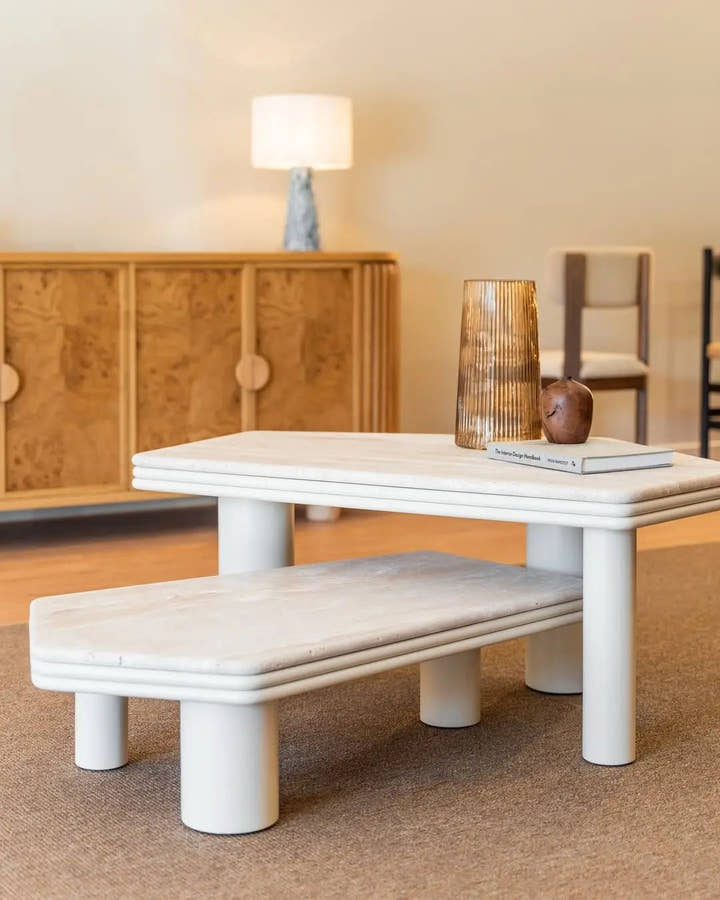 Mesas de centro Nori - Mesa de centro - El Workshop - 45x110x110cm