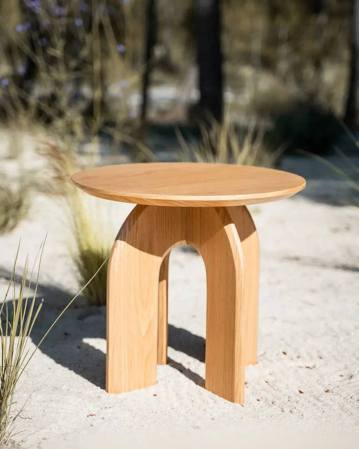 Mesa auxiliar Hana - Mesa auxiliar - El Workshop - Madera oscura