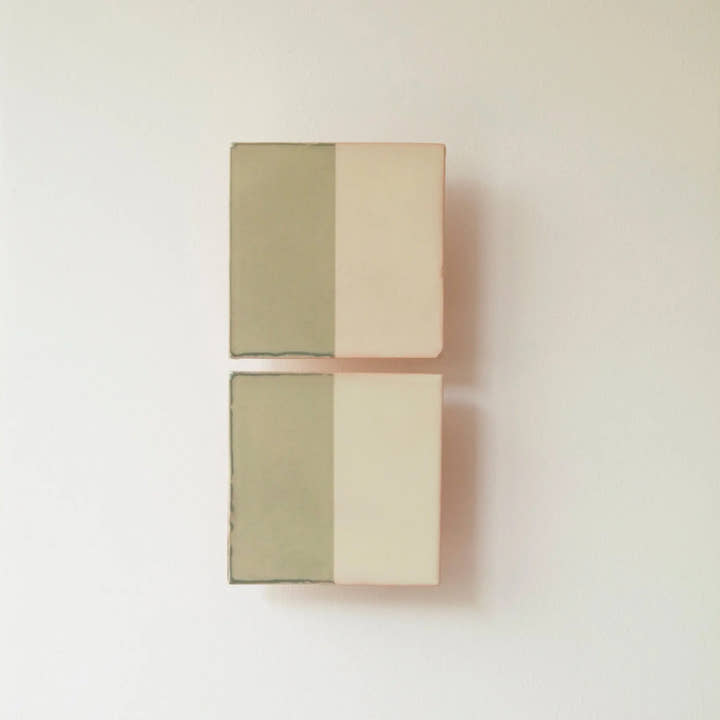 Aplique de pared lámpara Tiles Line - Lámpara - El Workshop - negro