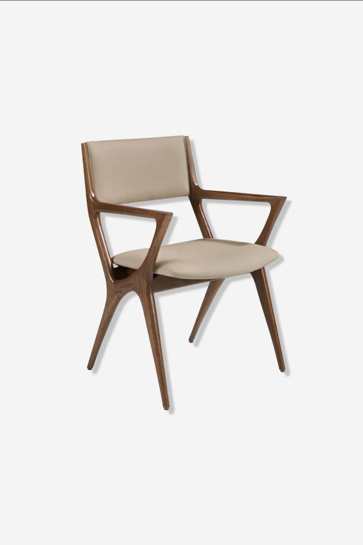 Mink leatherette chair